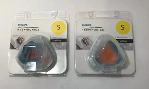 (2) Philips Respironics True Blue Nasal Cushion And Flap  hcpcs A7032  small-new - Picture 1 of 3