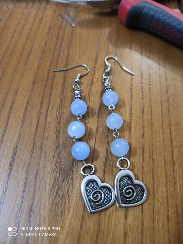 orecchini pendenti  con pietre dure - Immagine 1 di 1