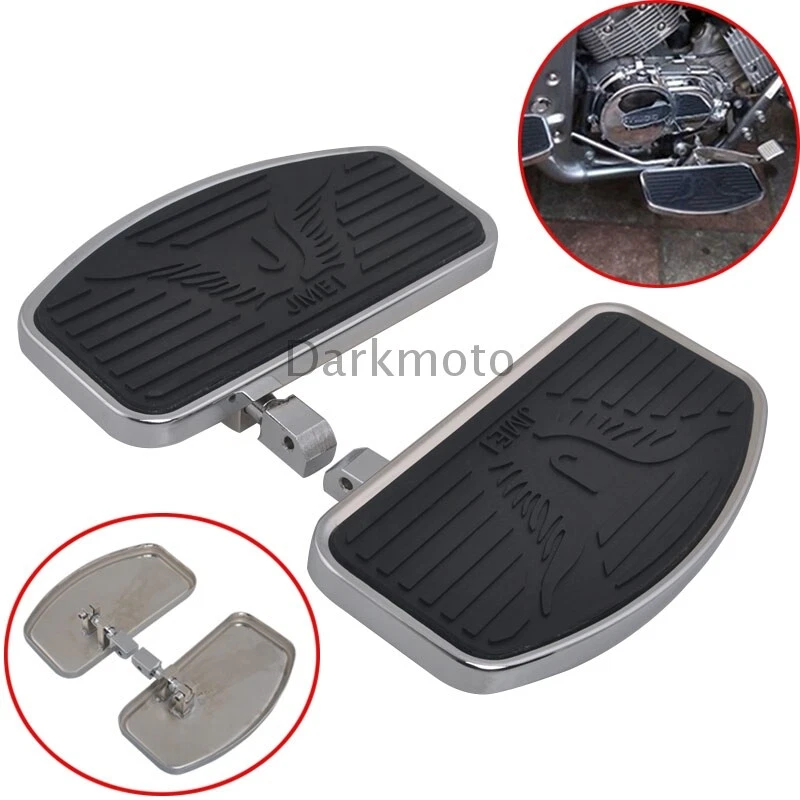 Motorcycle Front Rider Footboard Floorboard Pad For Honda Shadow ACE VT400 VT750 - Изображение 1 из 4
