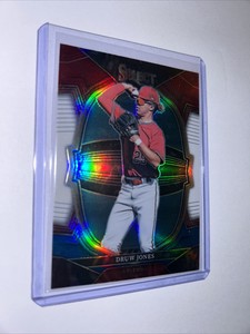 2023 Select Druw Jones Silver Refractor Red White Blue Rookie Rc
