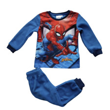 Pyjama polaire enfant Spiderman bleu