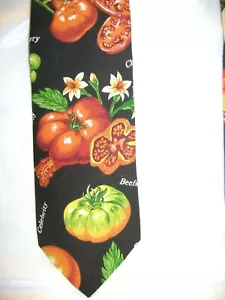 FRESH IMPRESSIONS TOMATOES Tie - Picture 1 of 3