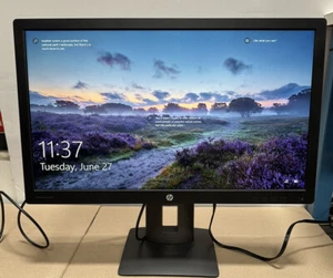 HP EliteDisplay E272Q 27" Widescreen 2560x1440 Monitor 60Hz - Picture 1 of 7