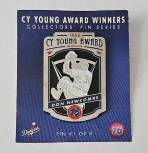 Los Angeles Dodgers MLB Cy Young Award Winners Pin Don Newcombe 2015 #1 of 8 NEW - Picture 1 of 2