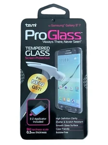 Tzumi ProGlass For Samsung Galaxy S7 Tempered 9H Hardness Full Screen Protector! - Picture 1 of 2