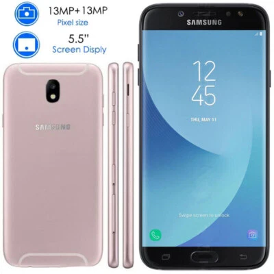 Samsung Galaxy J7 (2017) J730F 16GB 2-SIM 5.5" Unlocked 4G Smartphone -OPEN BOX- - Image 1 of 4