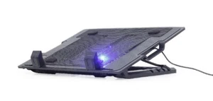 8716309101424 Gembird NBS-1F17T-01 Podkładka chłodząca do notebooka 43,2 cm (17 cali) 1500 obr./min S - Zdjęcie 1 z 5