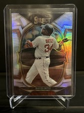 2023 Panini Select Baseball David Ortiz Silver Prizm Parallel 
