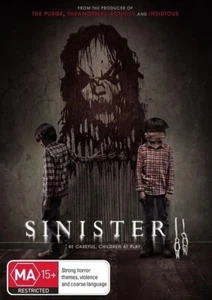 SINISTER II 2 (James RANSONE Shannyn SOSSAMON Robert Daniel SLOAN) Horror DVD R4 - Picture 1 of 1