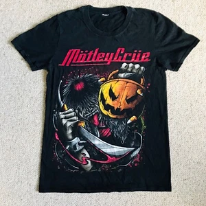 Pumpkin Slasher • Motley Crue • Womens T-Shirt • Size Small S - Picture 1 of 6