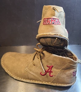 Men's Size 9 Team Sport ALABAMA STATE BAMA Primus Chuka Boots Slippers ROLL TIDE - Picture 1 of 11