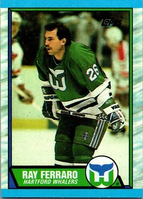 1989-90 Topps - #70 Ray Ferraro - Image 1 of 2