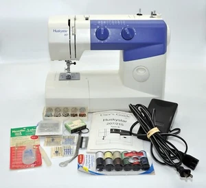 Husqvarna Huskystar 207 Sewing Machine W/ All Accessories - Fully Tested - Picture 1 of 8
