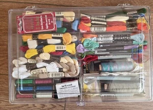 Anchor/Kreinik variety embroidery thread gift box. - Picture 1 of 13