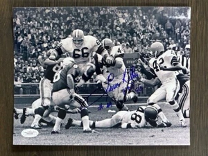 Browns Leroy Kelly Signed 8x10 Photo JSA COA - Picture 1 of 1