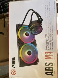 ABS M3 240 CPU Liquid Cooler AIO ARGB 240mm CPU Liquid Cooler - Afbeelding 1 van 2
