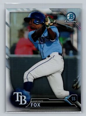 2016 Bowman Draft #BDC-200 Lucius Fox Chrome Refractor - Image 1 of 2