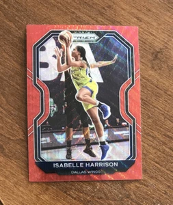 Isabelle Harrison 2021 Prizm WNBA Red Wave #22 Dallas Wings - Bild 1 von 2