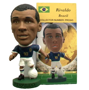 Corinthian Prostars BRAZIL Away RIVALDO PRO343 Loose+Card 2000/01 4 Pack Figure - Picture 1 of 1