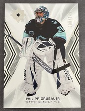 2021-22 Upper Deck Ultimate Collection Base Silver Philip Grubauer #008/149