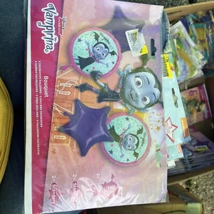 5 Piece Vampirina Foil Balloon Bouquet Party Decorating Supplies - Picture 1 of 2