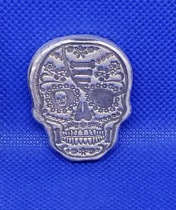 MK BarZ 2 oz .999 argento fine teschio pirata .999 #005 500 coniato L@@K SPEDIZIONE GRATUITA - Foto 1 di 4
