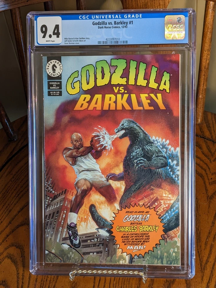 Godzilla vs. Barkley (Dark Horse Comics December 1993)