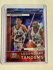 K153,067- 2021-22 Panini Contenders Optic Red Cracked Ice #1 K.Malone/J.Stockton