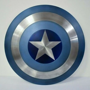 Captain America Shield  Stealth Shield Metal Replica The Winter Soldier Handmade - Picture 1 of 6