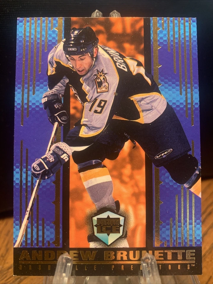 1998-99 Pacific Dynagon Ice Andrew Brunette #100 - Image 1 of 2