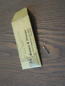 Brown & Sharpe No. 599-7030-120 carbide pt. .120 dia, 1/2"L indicator point - Picture 1 of 1