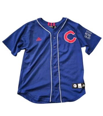 Adidas Baseball MLB Chicago Cubs #16 Aramis Ramirez Jersey Youth Size M 10-12 - Image 1 of 4