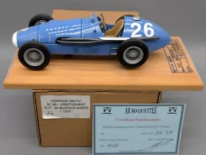 Modellautos 1:18 AR Maquettes Ferrari 500 F2 GP 1954 #26 Ltd 34/125 OVP - Bild 1 von 19