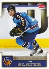 2006-07 Fleer #9 JIM SLATER - Atlanta Thrashers