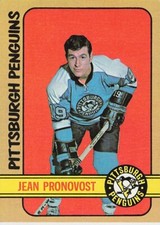 JEAN PRONOVOST  1972-73 TOPPS HOCKEY #143