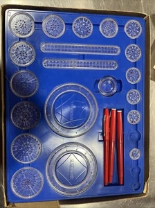 Vintage 1967 Kenner's No. 401 Spirograph NEARLY COMPLETE (missing 3 Disks) - Photo 1 sur 4