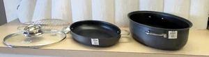 TODAS LAS RECETAS Juego de utensilios de cocina de aluminio antiadherente anodizado duro de 4 piezas NUEVO - Imagen 1 de 15