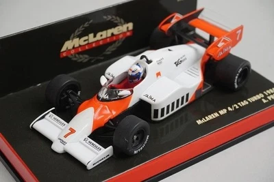 1:43 MINICHAMPS 530844307 McLaren MP4/2 TAG Turbo 1984 #7 model car - Image 1 of 4