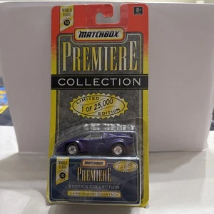 1997 MB Premiere Collection Purp Lamborghini Countach Ltd. Ed. 1 of 25K-Box#1-MG - Picture 1 of 8
