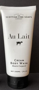 The Scottish Fine Soaps Au Lait Creme Duschgel volle Größe 7 flüssige Unzen 200 ml - Bild 1 von 4