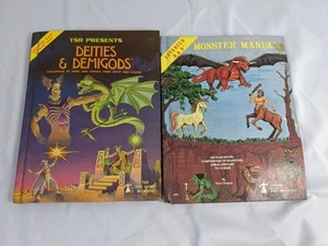 Advanced Dungeons & Dragons Monster Manual 4th Ed. Deities Demigods 1st (3rd Ed) - Picture 1 of 9