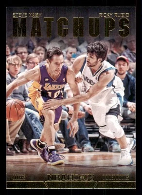2014-15 Hoops Matchups #10 Ricky Rubio/Steve Nash - Image 1 of 2