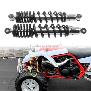 Black 370mm 14.56" Front Shock Absorbers For Yamaha Banshee 350 YFZ350 1987-2006 - Bild 1 von 23