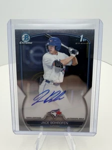 2023 Bowman Draft - Chrome Prospect Autographs Jace Bohrofen #CDA-JBO (AU, RC) - Picture 1 of 2