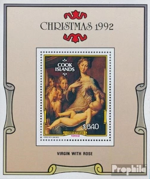 sellos Cookinseln 1992 Mi Bloque 206 (completa edición) nuevo con goma original  - Imagen 1 de 1