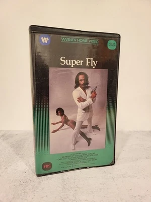 Super Fly 1972 Ron O'Neal - RARE Clamshell Original 1986 First VHS Release  - Image 1 of 4