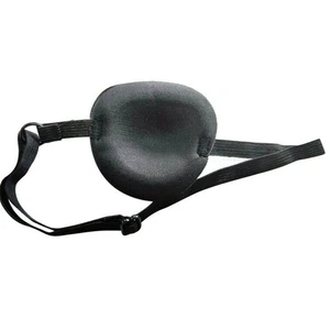 Fiber/Foam Unisex Eye Patch Mask Props Medical Concave Padded Eyeshades - Picture 1 of 4