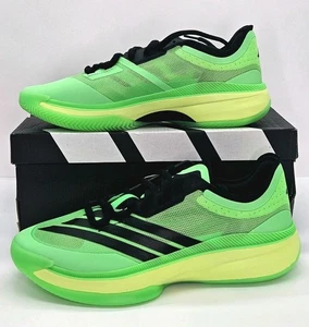 ​🔥 NEU Adidas Adizero Select 3.0 Basketballschuhe grün schwarz neon Herren Gr. 9  - Bild 1 von 16