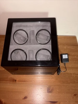 Tech Swiss 4 Watch Winder 4M-6A68 Fully Works Clean - Image 1 of 4