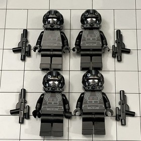 LEGO Star Wars Imperial V-Wing Pilot Minifigure SW0304 Lot Of 4 E8 1